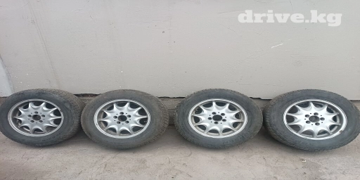 Колеса в сборе 235 / 60 / R 16, Зима, Б/у, Комплект, Легковые, Литые, отверстий - 5