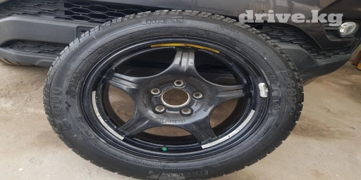 Колеса в сборе 215 / 55 / R 16, Лето, Б/у, 1 шт, Легковые, Литые, отверстий - 5