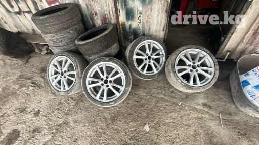 Колеса в сборе 225 / 45 / R 18, Лето, Б/у, Комплект, Внедорожные (АТ/МТ), отверстий - 5