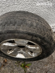 Колеса в сборе 265 / 65 / R 17, Всесезонная, Б/у, Запаска, Внедорожные (АТ/МТ), Литые, отверстий - 6