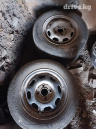 Колеса в сборе 175 / 70 / R 13, Лето, Б/у, Комплект, Легковые, Железные, отверстий - 4