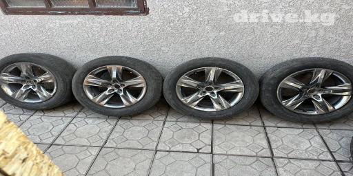 Колеса в сборе 245 / 55 / R 19, Лето, Б/у, Комплект, Литые, отверстий - 5