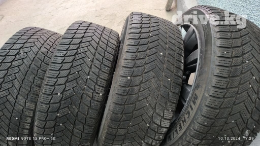 Колеса в сборе 275 / 45 / R 21, Зима, Б/у, Комплект