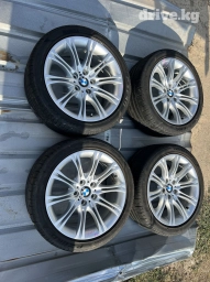 Колеса в сборе 245 / 40 / R 17, Лето, Б/у, Комплект, Легковые, Литые, отверстий - 4