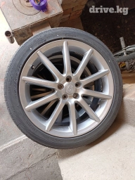 Колеса в сборе 215 / 45 / R 18, Лето, Б/у, Комплект, Легковые, Литые, отверстий - 5