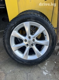 Колеса в сборе R 19, Б/у, Комплект, Литые, отверстий - 5