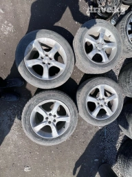 Колеса в сборе 215 / 60 / R 17, Зима, Б/у, Комплект, Легковые, Литые, отверстий - 5