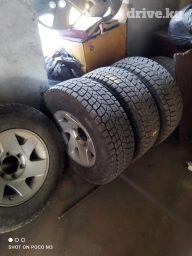 Колеса в сборе 265 / 70 / R 16, Зима, Б/у, Комплект, Внедорожные (АТ/МТ), отверстий - 6