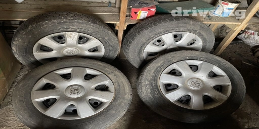 Колеса в сборе 165 / 65 / R 15, Лето, Б/у, Комплект, Легковые, Железные, отверстий - 5