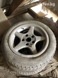 Колеса в сборе 195 / R 15, Зима, Б/у, Пара, Легковые, отверстий - 5