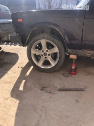 Колеса в сборе 225 / R 17, Лето, Б/у, Пара, Легковые, Литые, отверстий - 5