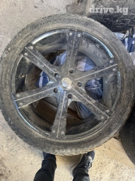 Колеса в сборе <25 / R <13, Зима, Б/у, Комплект, Внедорожные (АТ/МТ), отверстий - 5