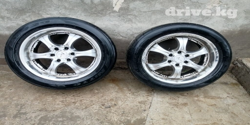 Колеса в сборе 265 / R 20, Лето, Б/у, Комплект, Внедорожные (АТ/МТ), Литые, отверстий - 6