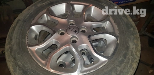Колеса в сборе R 15, Б/у, Комплект, Литые, отверстий - 4