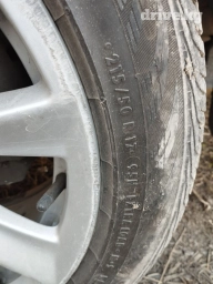 Колеса в сборе 215 / 50 / R 17, Лето, Б/у, Комплект, Легкий коммерческий транспорт (C/LT), Литые, отверстий - 5