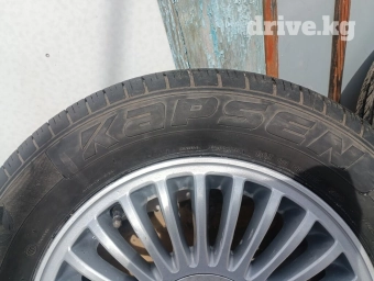 Колеса в сборе 205 / 65 / R 15, Всесезонная, Б/у, Комплект, Легковые, Литые, отверстий - 5