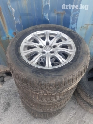 Колеса в сборе 205 / 65 / R 15, Зима, Б/у, Комплект, Легковые, Литые, отверстий - 5