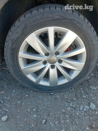 Колеса в сборе 205 / 55 / R 16, Зима, Б/у, Комплект, Легковые, Литые, отверстий - 5