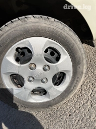 Колеса в сборе 155 / 70 / R 13, Лето, Б/у, Комплект, Легковые, Железные, отверстий - 4