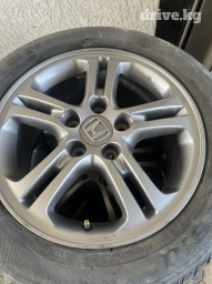 Колеса в сборе 205 / 55 / R 16, Лето, Б/у, Комплект, Легковые, Литые, отверстий - 5