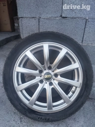 Колеса в сборе 245 / 45 / R 17, Лето, Б/у, Комплект, Легковые, отверстий - 5