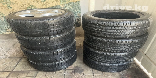 Колеса в сборе 225 / 50 / R 17, Лето, Б/у, Комплект, Легковые, Литые, отверстий - 5