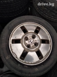Колеса в сборе 185 / 65 / R 14, Лето, Б/у, Комплект, Легковые, Литые, отверстий - 4