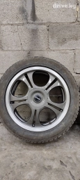 Колеса в сборе 215 / 50 / R 17, Зима, Б/у, Комплект, Легковые, Литые, отверстий - 10