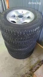 Колеса в сборе 245 / 70 / R 16, Зима, Б/у, Комплект, Внедорожные (АТ/МТ), Литые, отверстий - 6