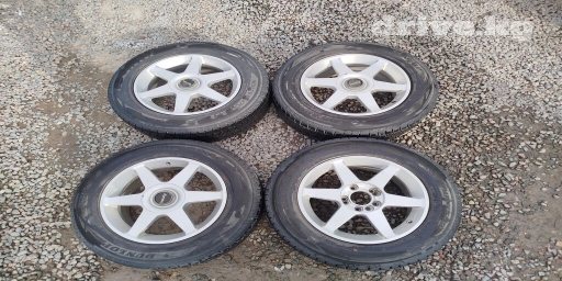 Колеса в сборе 215 / 65 / R 16, Зима, Б/у, Комплект, Легковые, Литые, отверстий - 4