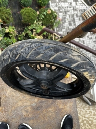 Колеса в сборе 140 / 70 / R 16, Лето, Б/у