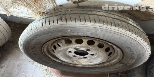 Колеса в сборе R 16, Всесезонная, Б/у, Легкий коммерческий транспорт (C/LT), Железные, отверстий - 6