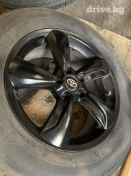 Колеса в сборе 225 / 65 / R 17, Лето, Б/у, Комплект, Внедорожные (АТ/МТ), Литые, отверстий - 5