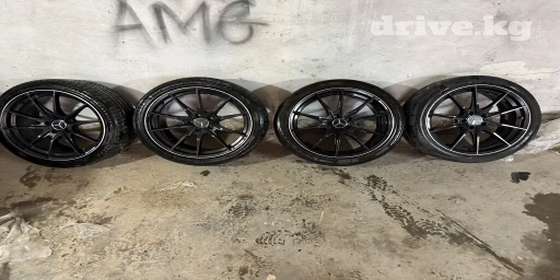 Колеса в сборе R 19, Б/у, Комплект, отверстий - 5