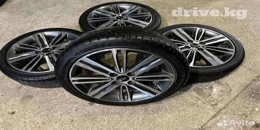 Колеса в сборе 195 / 45 / R 16, Лето, Б/у, Комплект, Легковые, Литые, отверстий - 4