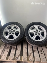 Колеса в сборе 215 / 55 / R 16, Всесезонная, Б/у, Комплект, Легковые, Литые, отверстий - 5