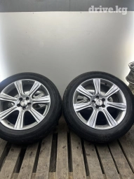 Колеса в сборе 215 / 55 / R 18, Лето, Б/у, Комплект, Легковые, Литые, отверстий - 5