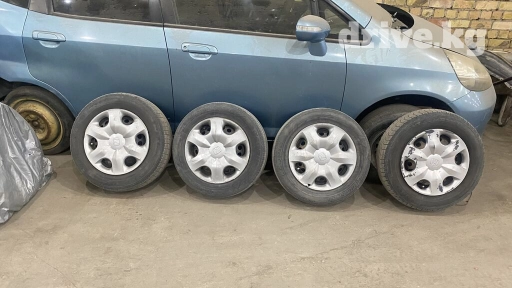 Колеса в сборе 175 / 70 / R 14, Всесезонная, Б/у, Комплект, Легковые, Железные, отверстий - 4