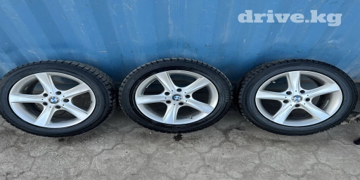 Колеса в сборе 205 / 55 / R 16, Зима, Б/у, Комплект, Легковые, отверстий - 5