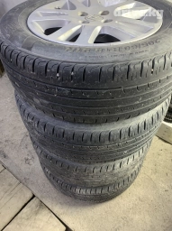 Колеса в сборе 205 / 60 / R 15, Лето, Б/у, Комплект, Легковые, Литые, отверстий - 4
