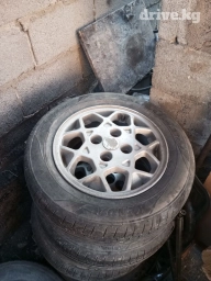 Колеса в сборе 195 / 65 / R 15, Лето, Б/у, Комплект, Легковые, Литые, отверстий - 4