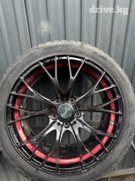 Колеса в сборе 245 / 40 / R 18, Зима, Б/у, Комплект, Легковые, Литые, отверстий - 5