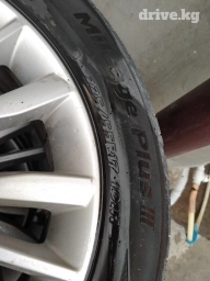 Колеса в сборе 225 / 55 / R 17, Лето, Б/у, Комплект, Легковые, Литые, отверстий - 5