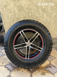 Колеса в сборе 245 / 75 / R 17, Лето, Б/у, Комплект, Легкий коммерческий транспорт (C/LT), Литые, отверстий - 5