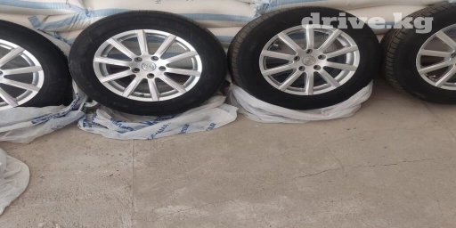 Колеса в сборе R 16, Зима, Б/у, Комплект, Легковые, Литые, отверстий - 5