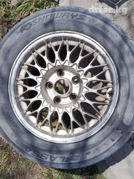 Колеса в сборе 215 / 60 / R 16, Всесезонная, Б/у, Комплект, Легковые, Литые, отверстий - 5