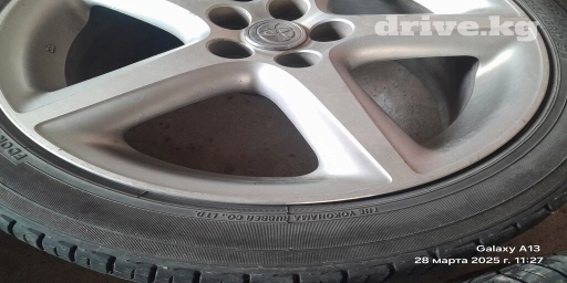 Колеса в сборе 215 / 45 / R 17, Лето, Б/у, Комплект, Легковые, Литые, отверстий - 5