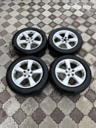 Колеса в сборе 235 / 55 / R 18, Лето, Б/у, Комплект, Литые