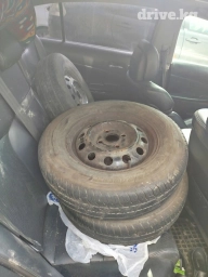 Колеса в сборе 175 / 70 / R 13, Лето, Б/у, Комплект, Легковые, Железные