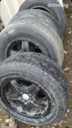 Колеса в сборе R 18, Б/у, Комплект, Внедорожные (АТ/МТ), Литые, отверстий - 5